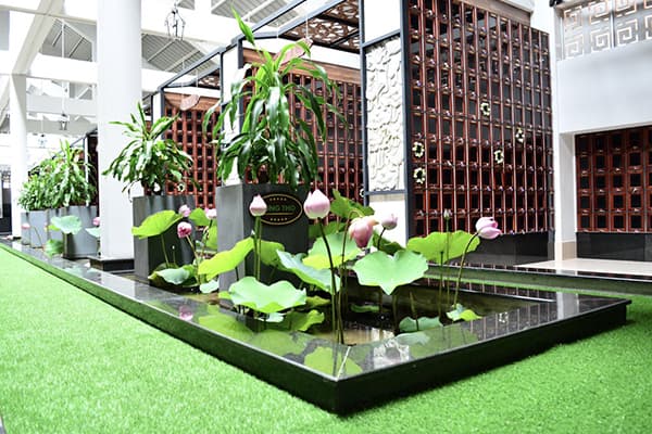 nhà lưu giữ tro cốt tầng 3 ở tháp long thọ